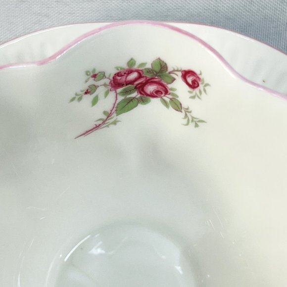 Shelley Dainty Teacup Saucer Bridal Rose Vintage Fine Bone China #13545 England - Picture 5 of 9